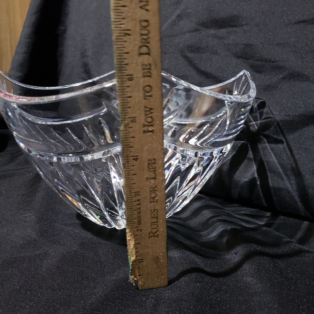 Large crystal bowl - Picture 7 of 9